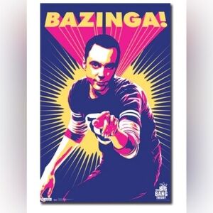 Big Bang Theory poster- Sheldon